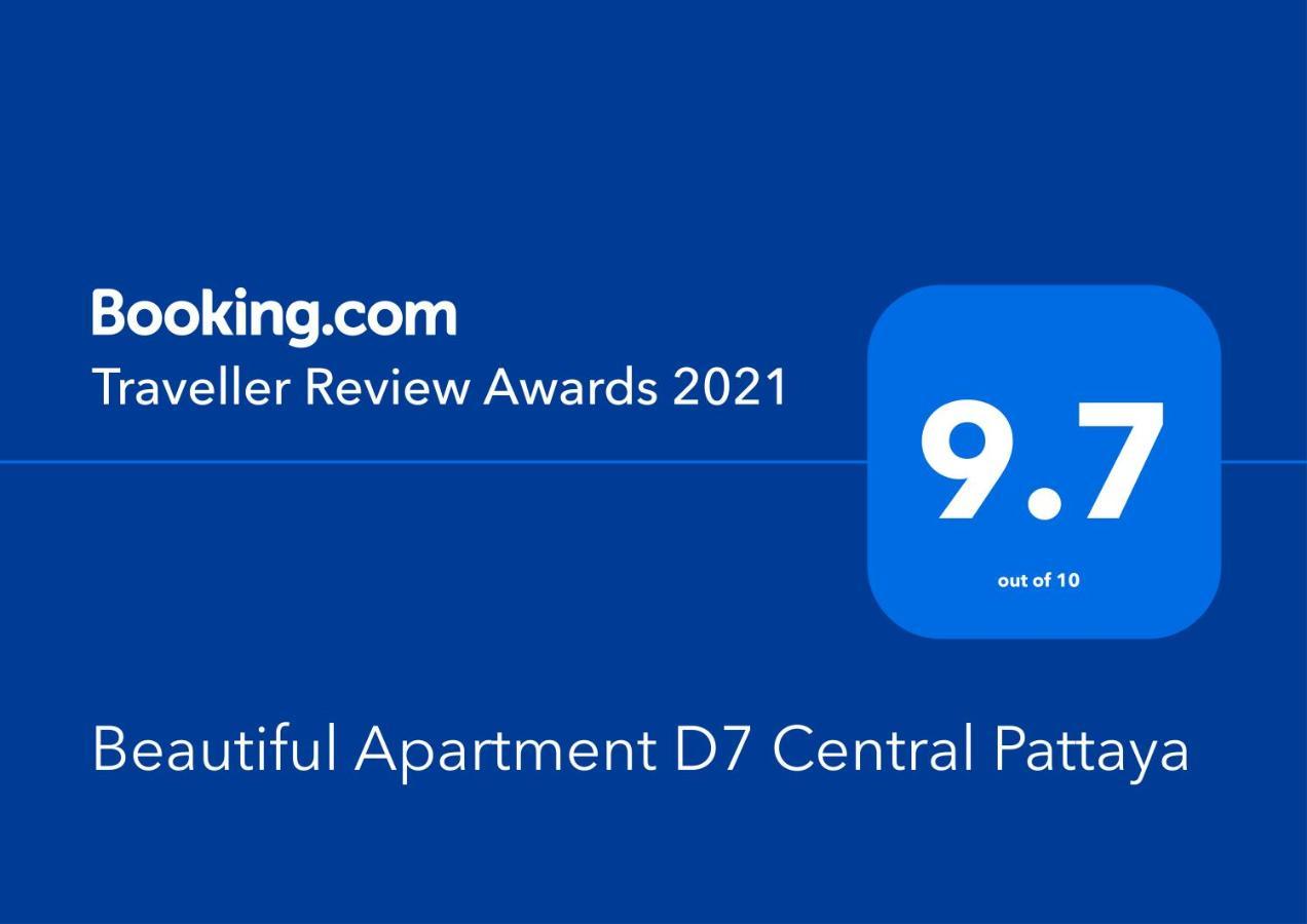 Beautiful Apartment D7 Central Pattaya Esterno foto